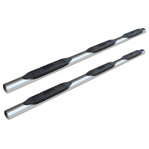Raptor Series 4 in Wheel to Wheel Oval Steps Polished Stainless Steel