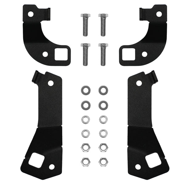 RSO Front & Rear Brake Line Relocation Brackets 0-4.5in Lift for Wrangler JK/JKU