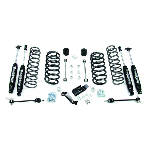 TJ: 4" Coil Spring Base Lift Kit W/ Quick Disconnects & 9550 VSS Twin-Tube