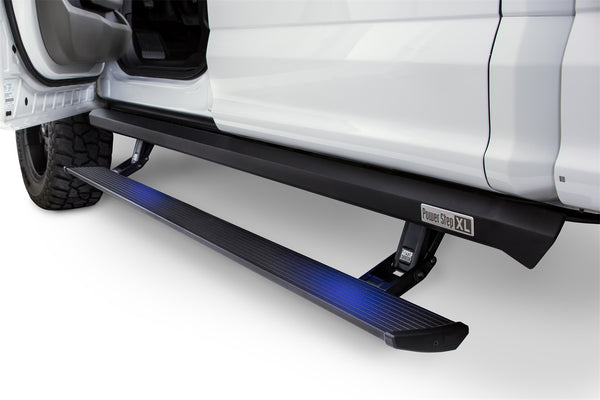 AMP Research 77126-01A PowerStep XL Electric Running Boards For 2007-2013 Silverado 1500 2007-2014 Sierra 2500/3500 Crew Cab