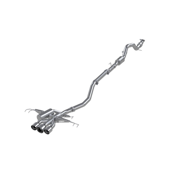 MBRP Exhaust 3" Cat Back Triple Rear Exit T304