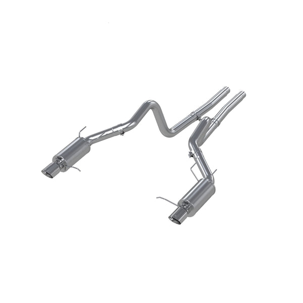 MBRP Exhaust 3in. Cat Back; Dual Split Rear; Street Version; T409