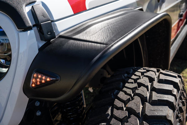 20- Jeep Gladiator Fender Flares Flat Style
