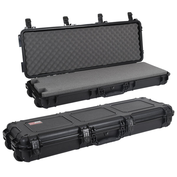 Go Rhino XG451607F - Xventure Gear Hard Case With Foam - Long Box 45" - Textured Black