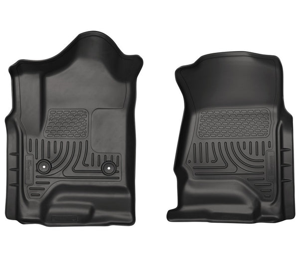 15- GM 2500HD Dbl Cab Floor Liners Black