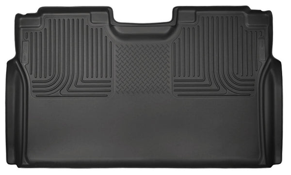15- Ford F150 Supercrew Rear Floor Liners Black