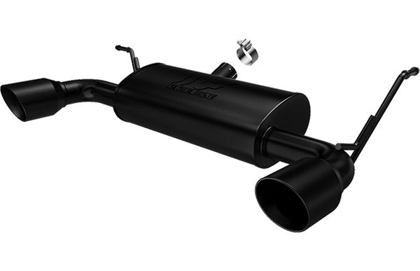 Magnaflow Street 2018-22   Jeep Wrangler JL  JLU 3.6L Axle Back Exhaust Black
