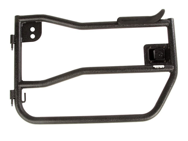 2007-18 Jeep Wrangler JK Rugged Ridge Front Tube Doors Textured Black