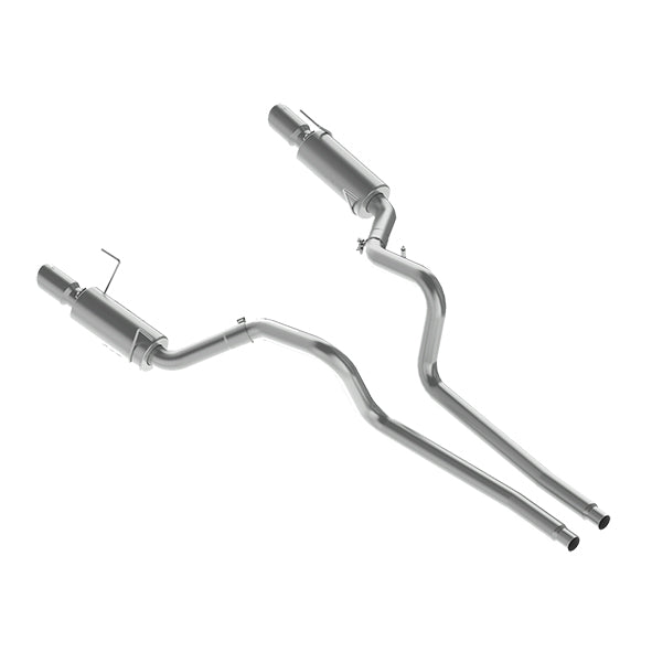 MBRP Exhaust 3in. Cat Back; Dual Split Rear; Street Version; T409