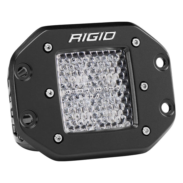 RIGID D-Series PRO LED Light Diffused Lens Flush Mount Single