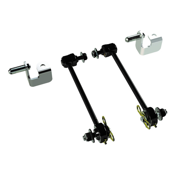 JK: 10" Front Sway Bar Quick Disconnect Kit (3-4" Lift)