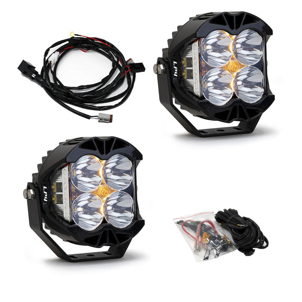 Baja Designs - 297801 - LP4 Pro Spot Clear LED Auxiliary Light Pod Pair