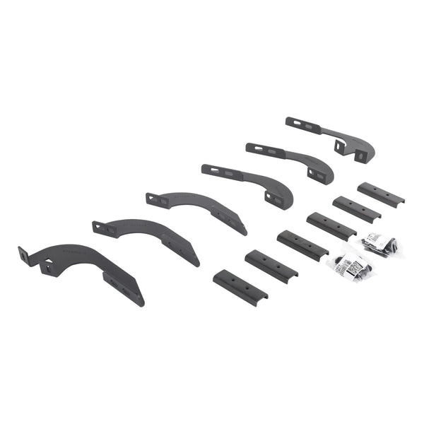 Go Rhino - 6944295 - RB10/RB20 Running Boards - MOUNTING BRACKETS ONLY - Textured Black
