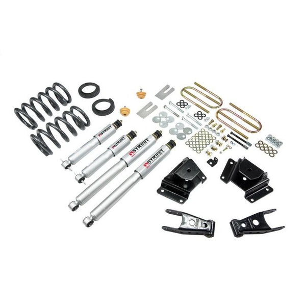 BELLTECH 917SP LOWERING KITS Front And Rear Complete Kit W/ Street Performance Shocks 1997-2003 Ford F150 ((All Cabs) V8 only) 2 in. or 3 in. F/4 in. R drop W/ Street Performance Shocks