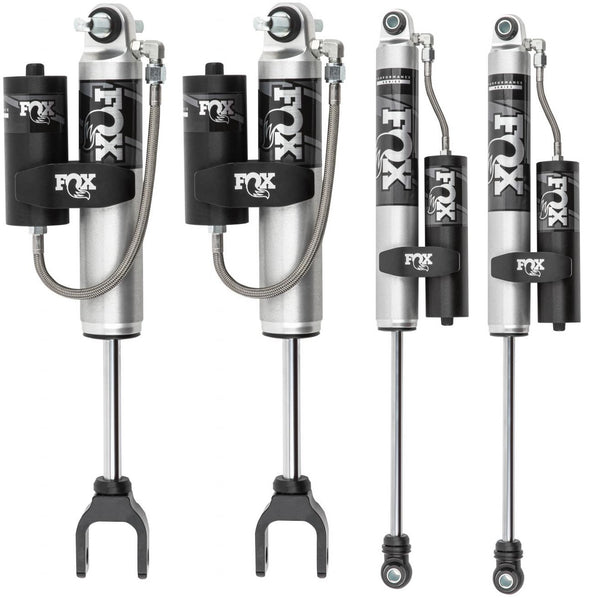 Fox Shocks 2.0 Reservoir Shock Set 2020-24 Chevy GMC 2500HD 3500 HD w/ 0-1" Lift
