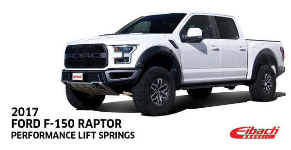 Eibach Pro-Lift-Kit Performance Springs 2021-23 Ford Raptor Gen 3 +2.2 inch Front +1.0 inch Rear