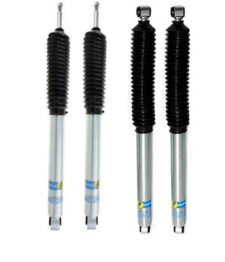 2001-10 Chevy Silverado 2500HD Bilstein 5100 Shock Set 4WD 0"-2.5" Lift Nitrogen Mono