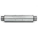 MBRP Universal Quiet Tone Muffler 4in Inlet/Outlet 24in Body 6in Dia 30in Overall Aluminum