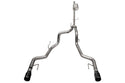 Corsa 2022-2025 Ford F-150 SuperCrew/5.5ft Bed 5.0L V8 Sport Cat-Back Dual Rear Exit-Black PVD