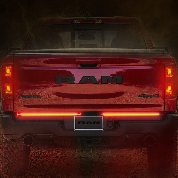 Putco 2019+ RAM 1500/Jeep Wrangler JK/JL 18in Split Blade LED Tailgate Light Bar (Pair)