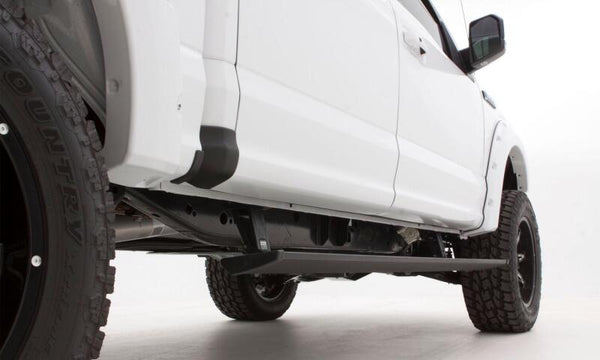 Husky Liners 07-13 GMC Sierra 1500 EC Trail Armor Rocker Panel & Sill Plate Cover (4pc) - Tex. Blk