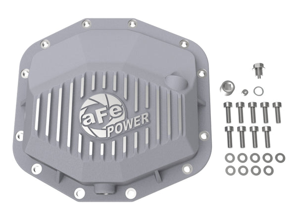 aFe 21-22 RAM 1500 TRX HEMI V8 6.2L(sc) Street Series Rear Differential Cover Raw w/ Machined Fins