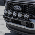 Baja Designs 23+ Ford Super Duty LP6 Bull Bar Light Kit w/ Upfitter