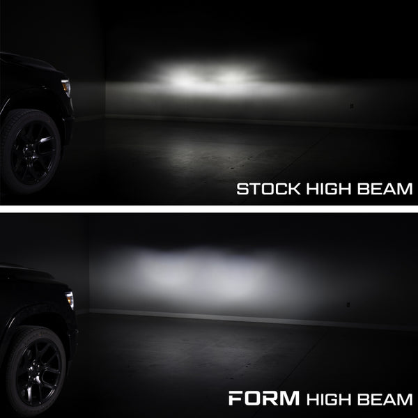 Form Lighting 2019-2024 Ram 1500 Sequential LED Projector Headlights (Pair)