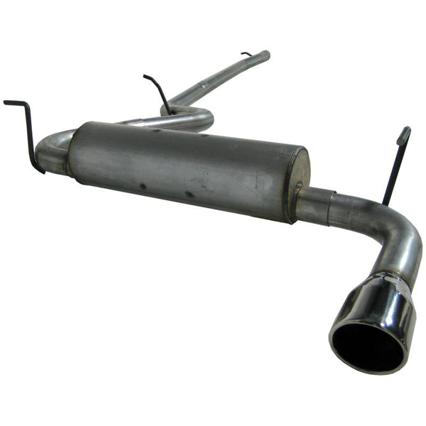 MBRP 2007-2009 Jeep Wrangler 4dr 3.8L V6 Cat Back Single