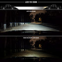 ANZO 15-20 Chevy Tahoe/Suburban LED Light Bar Style Headlights Black w/Sequential w/DRL w/Amber