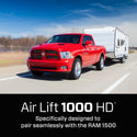 Air Lift 1000HD Rear Air Spring Kit for 09-18 Dodge Ram 1500