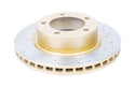 DBA 09-15 Toyota Landcruiser / 10-13 Lexus GX460 Front Drilled & Slotted Street Series Rotor