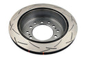 DBA 06+ Lexus GX470 / 06+ Toyota FJ Cruiser Rear Slotted 4000 Series Rotor