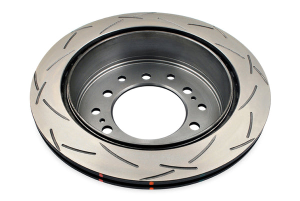 DBA 06+ Lexus GX470 / 06+ Toyota FJ Cruiser Rear Slotted 4000 Series Rotor