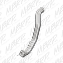 MBRP 08-10 Ford 6.4L Powerstroke 4in Turbo Down-Pipe Aluminized