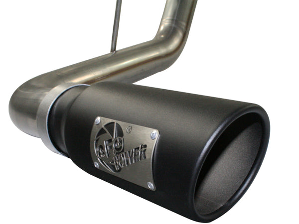 aFe MACH Force XP Exhausts Cat-Back SS-409 EXH CB Toyota Tundra 10-11 V8-5.7L 145.7 WB (blk tip)
