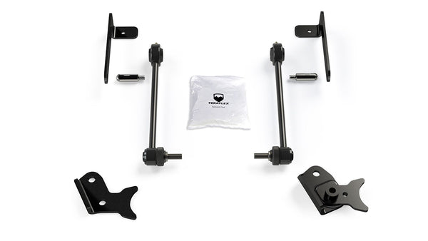 2018-24 Jeep Wrangler JL Gladiator JT Teraflex Front Sway Bar Quick Disconnect Kit (0-4.5 in. Lift)