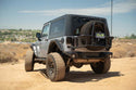 DV8 Offroad 07-18 Jeep Wrangler JK Body Mounted Tire Carrier