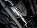 AWE Tuning Exhaust for 4th Gen Toyota Tacoma Dual Chrome Silver Tips