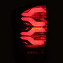 AlphaRex 16-21 Toyota Tacoma LUXX LED Taillights Blk/Red w/Activ Light/Seq Signal