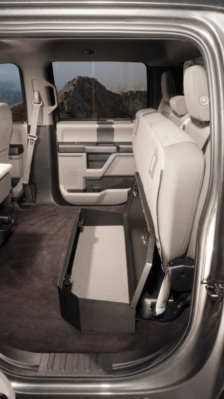 Tuffy Underseat Lockbox 2/3 Length W/ Keyed Lock For Ford Fseries Supercrew
