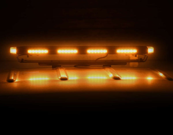 Putco 16in Universal Light Bar LED Tri-Hornet - Amber/White/Blue Single