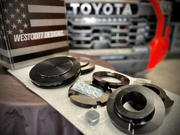 Westcott Designs 2022-’24 TOYOTA TUNDRA TRD PRO PRELOAD COLLAR LIFT KIT