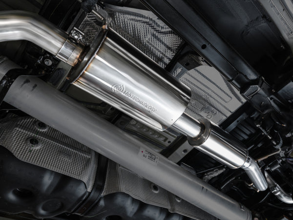 AWE Tuning 0FG Exhaust for 3rd Gen Toyota Tundra - Dual Chrome Silver Tips