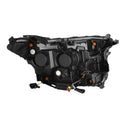 AlphaRex 2024+ Toyota Tacoma NOVA-Series LED Proj Headlights Alpha-Blk w/Actv Light & Seq. Sig + DRL