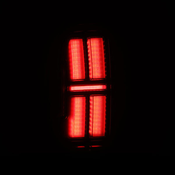 AlphaRex 05-15 Toyota Tacoma NOVA Prismatic LED Tail Lights - Alpha-Black
