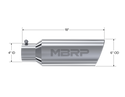 MBRP Universal Tip 6in OD Rolled End 4in Inlet 18in Length T304