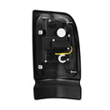 AlphaRex 94-01 Dodge Ram 1500/2500/3500 LUXX-Series LED Tail Lights - Alpha-Black
