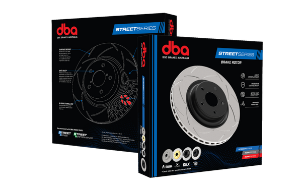 DBA 99-04 Ford F-250 Super Duty (w/Rear Rotor) 4WD Front Street Drilled & Slotted Rotor