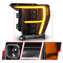 ANZO 21-23 Ford F-150 (w/Factory Halogen) Z-Series Full LED Proj Headlights - Driver Side ONLY